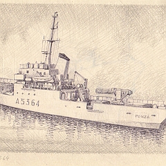 1988 - Trasporto fari 'Ponza'